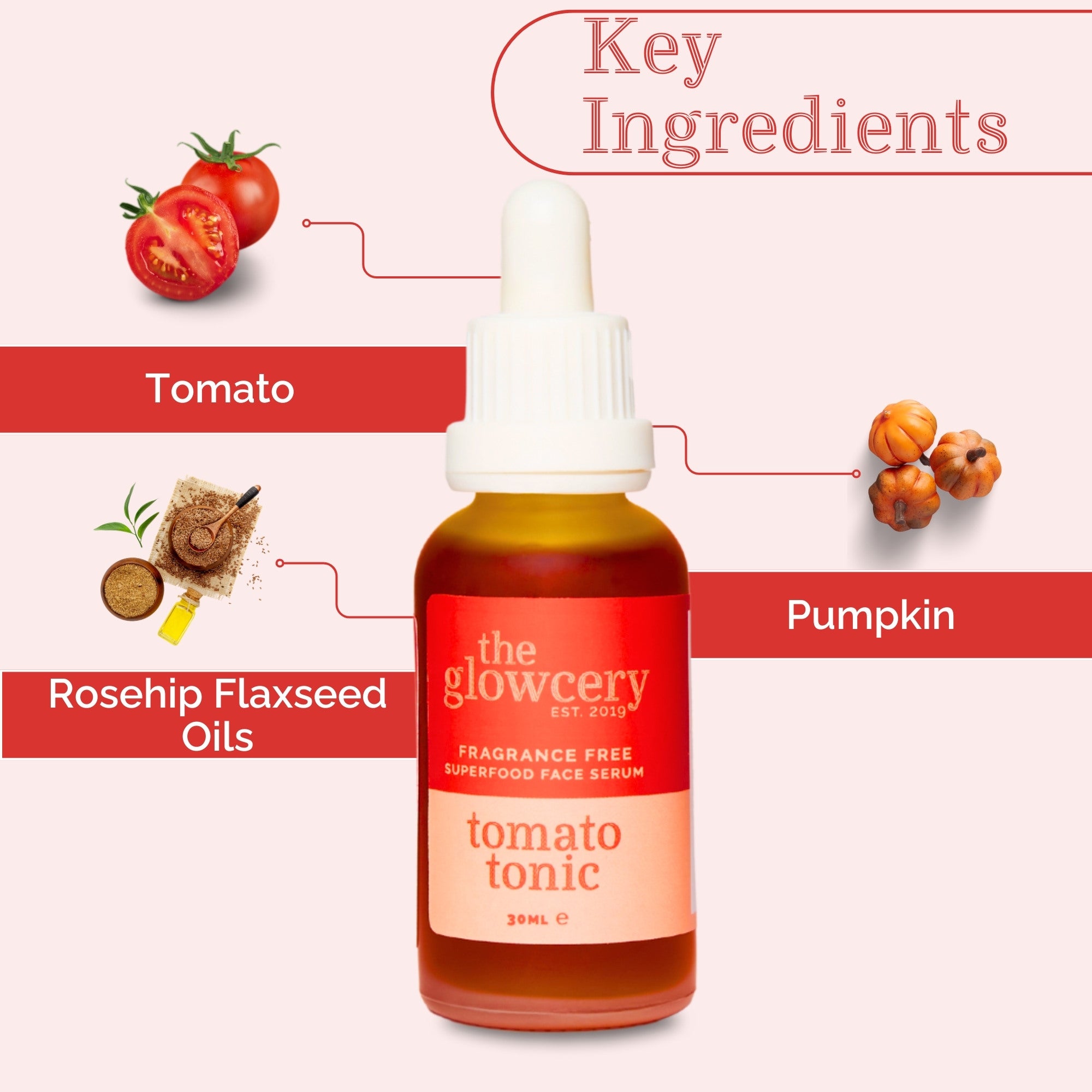 Tomato Tonic Fragrance-Free Superfood Facial Serum